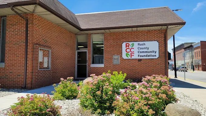Rush County Community Foundation office in Rushville, Indiana